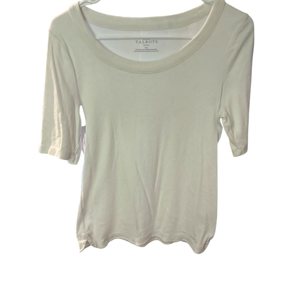 Talbots White Women's Top PTP 17.5 L 22